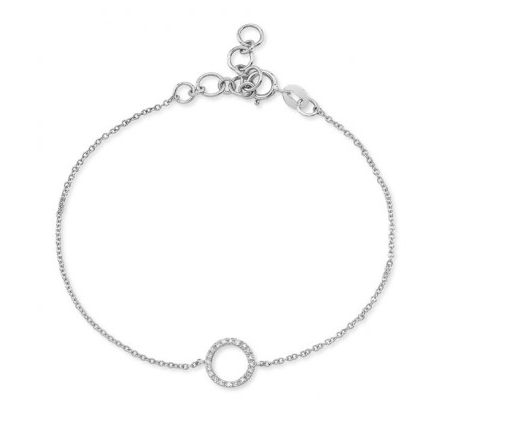 Open Circle Chain Bracelet