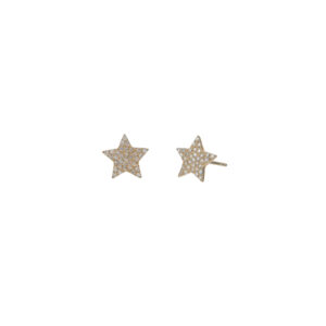Pave Star Studs