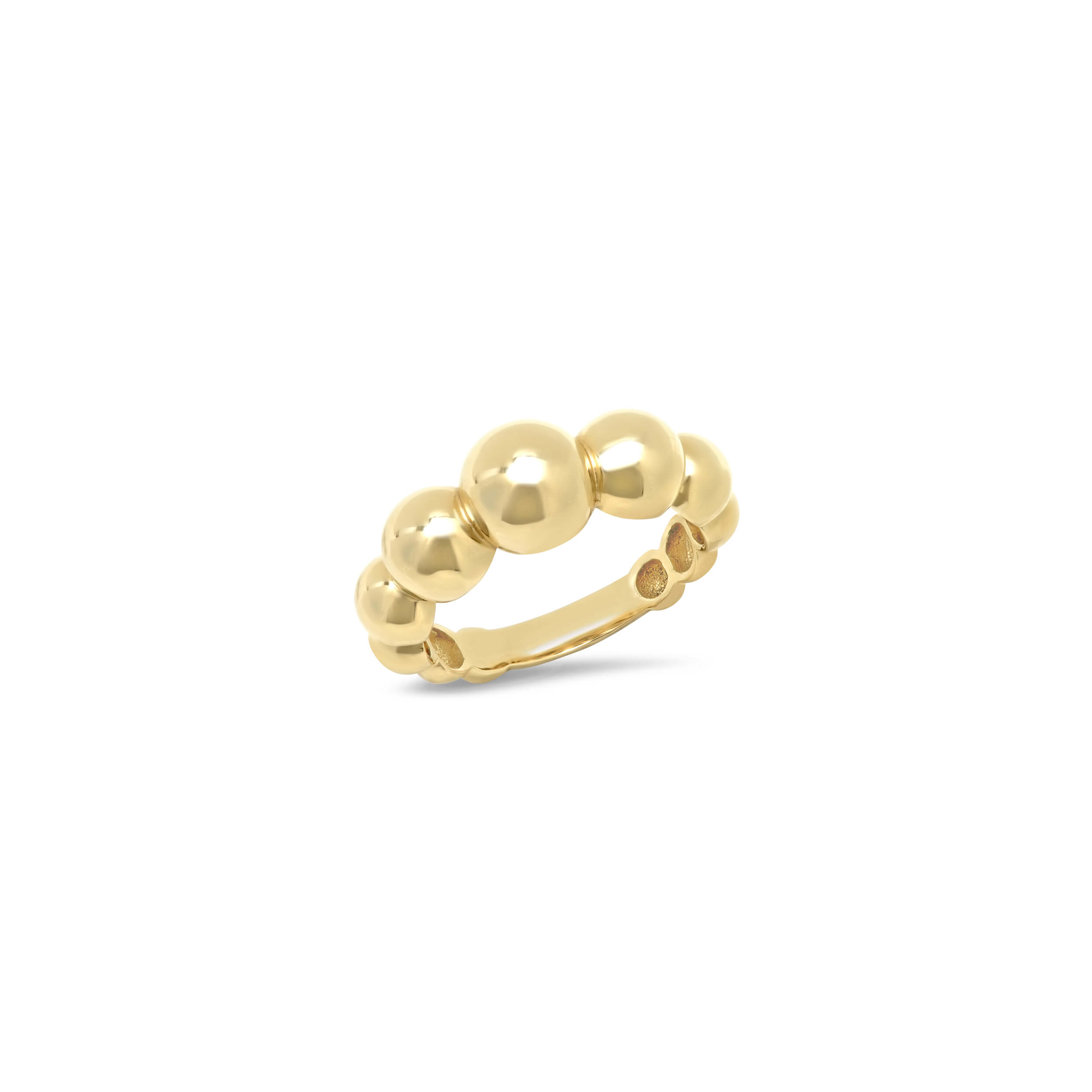 18k Saudi Gold Bubble Ring, Women's Fashion, Jewelry & Organizers, Rings on  Carousell