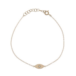 Diamond Evil Eye Bracelet