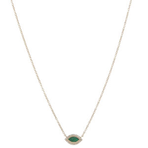 Emerald Eye Necklace