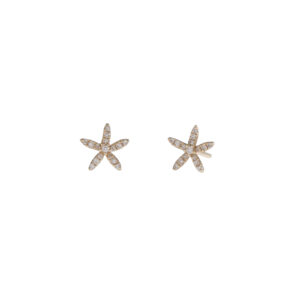 Pave Starfish Studs