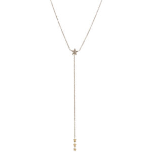 Pave Stars Lariat