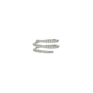Diamond Coil Ring
