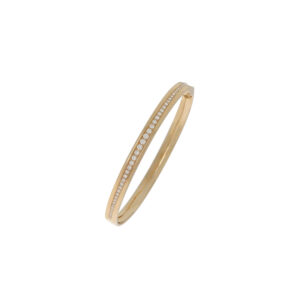 Graduated Diamond Line Bangle