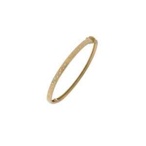 Scattered Diamond Bangle