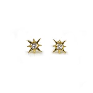 Mini Diamond Star Studs