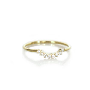 Diamond Cascade Ring