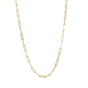 Oval Link Chain Necklace