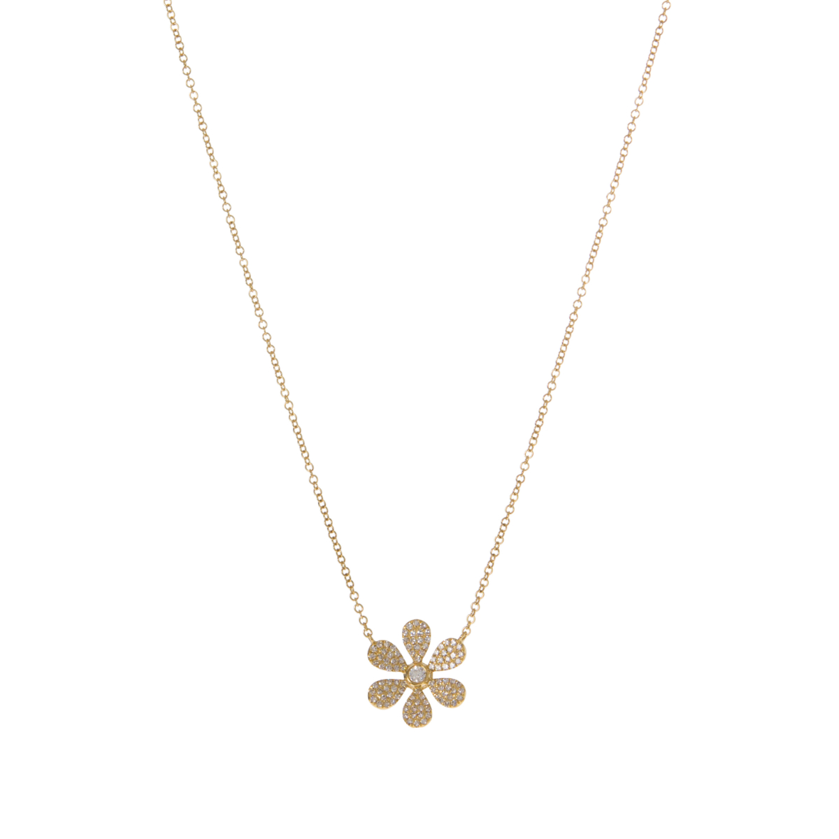 lonna & lilly Gold-Tone White Flower Pendant Necklace, 16 | Flower pendant  necklace, Fashion bracelets jewelry, Flower pendant