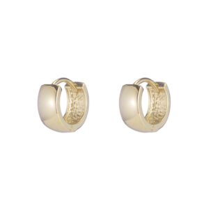 Fat Tire Huggie Earrings