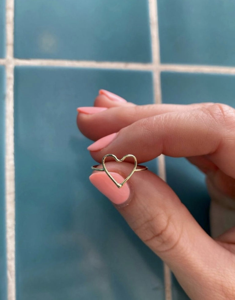 Heart Silhouette Ring