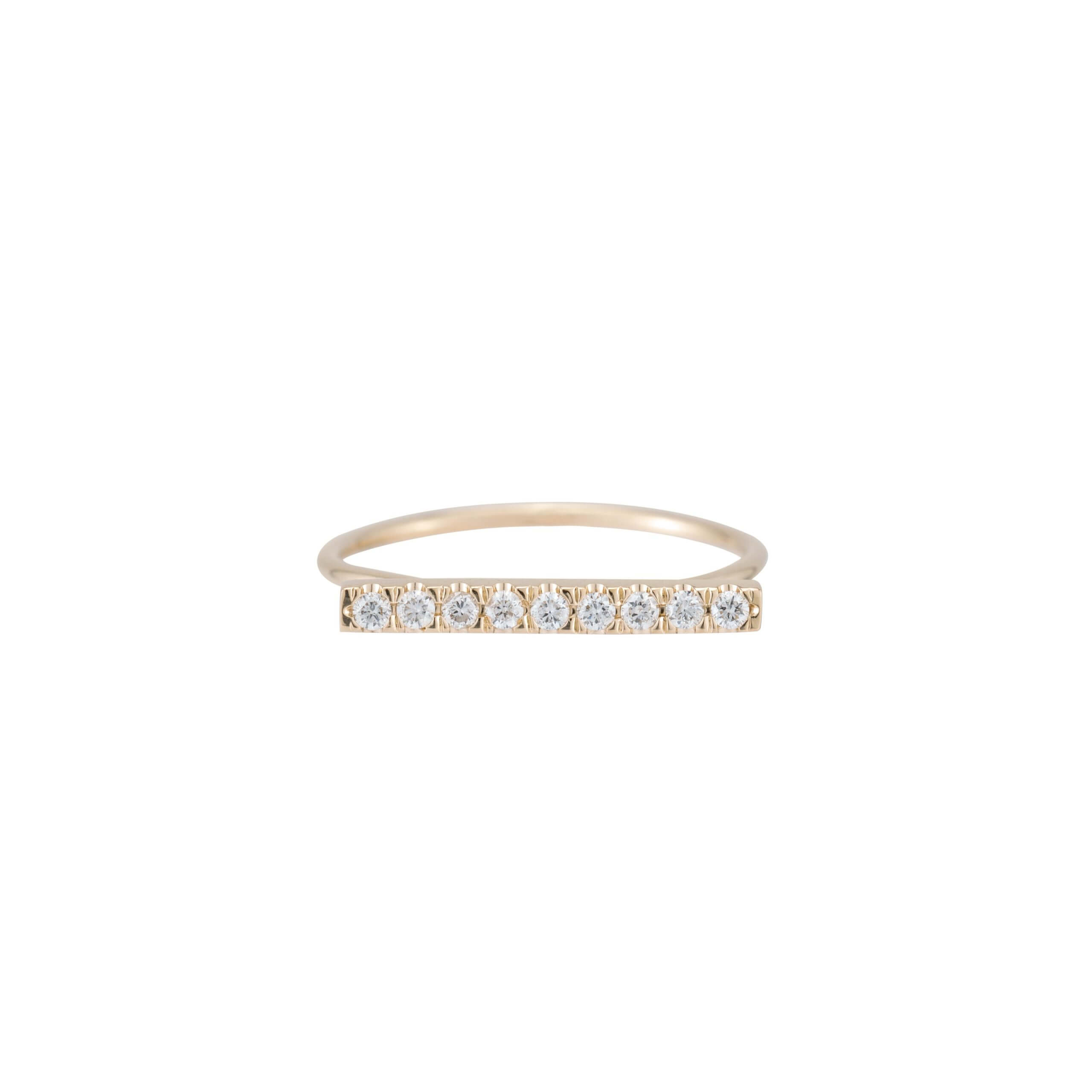 Fine Line Pave Ring - Moondance Jewelry Gallery