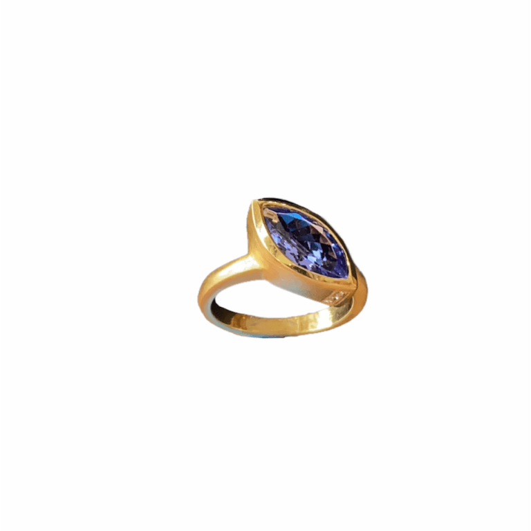 Marquis Tanzanite Ring