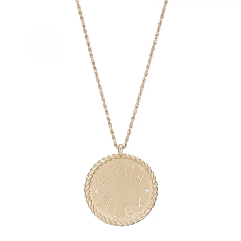 Ariel Gordon Jewelry Imperial Disc Necklace