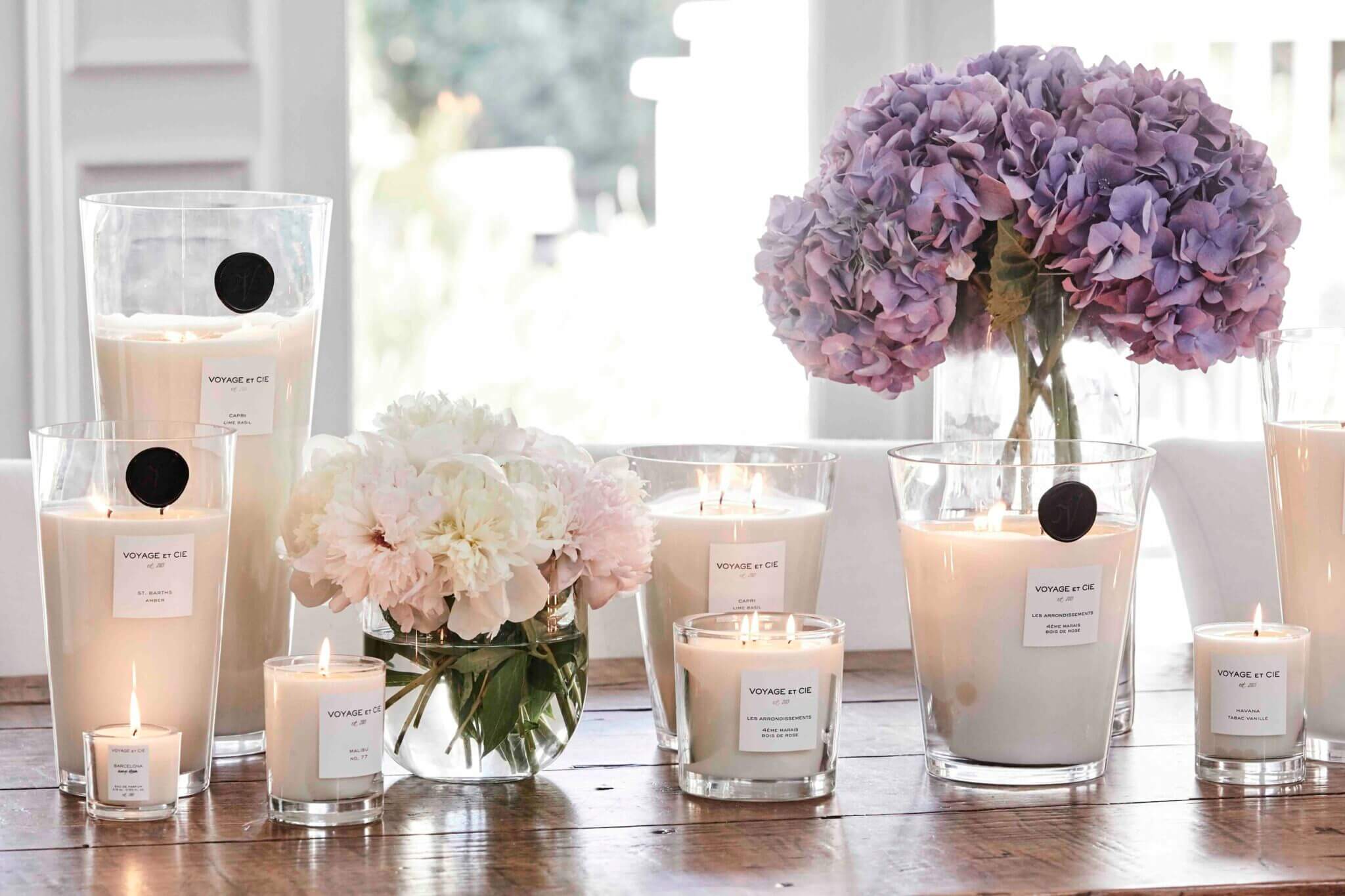 Voyage et Cie Candles at Moondance Jewelry Gallery