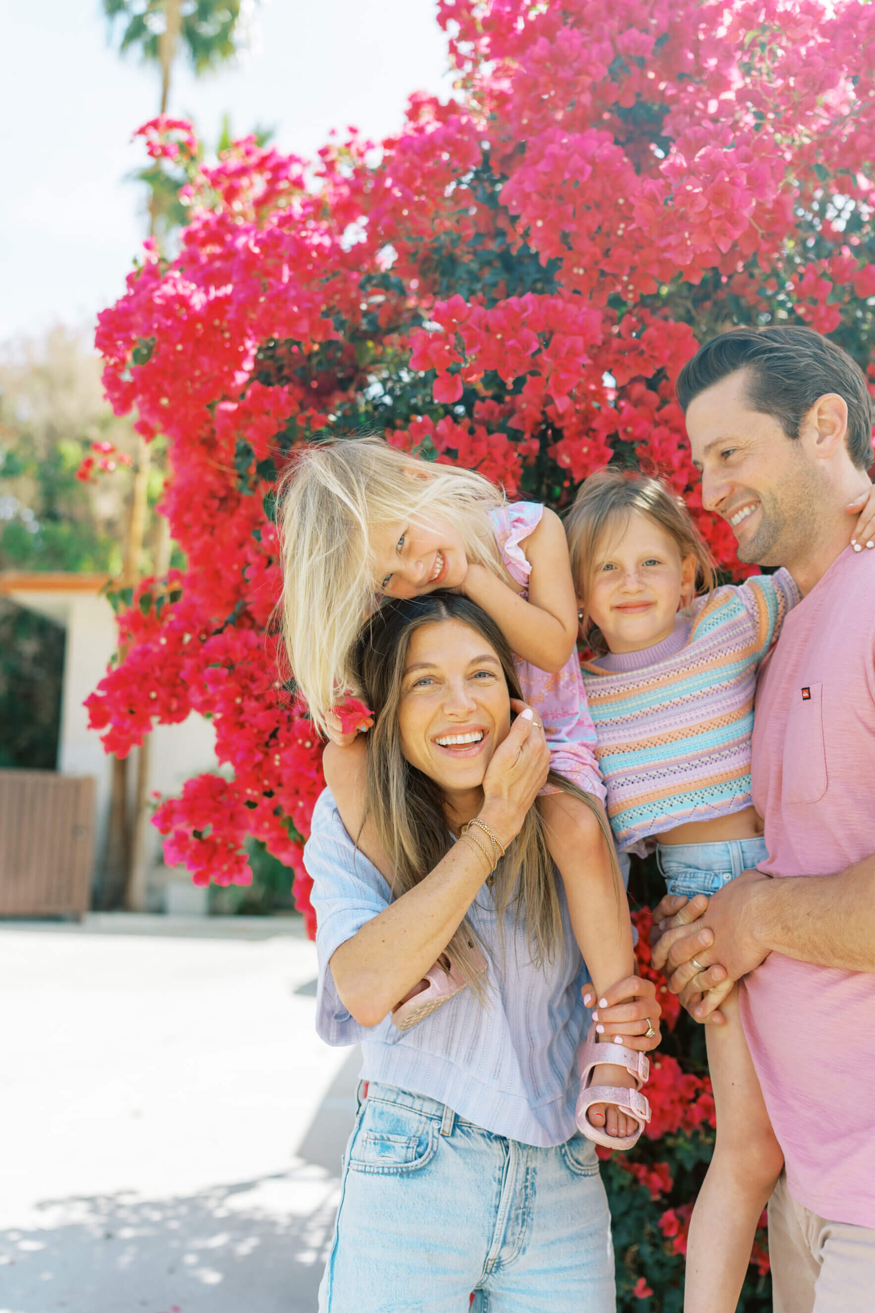 Dan & Suzanne Scott of Moondance Jewelry with their girls