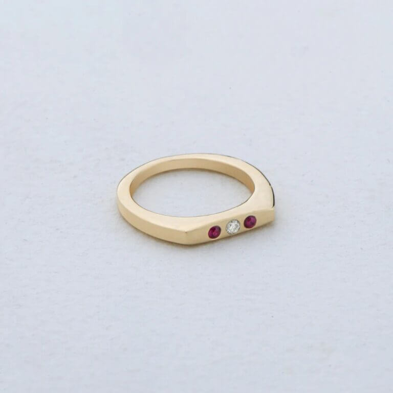 Oblong signet ring Modlinger