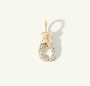 Pave Diamond Swivel