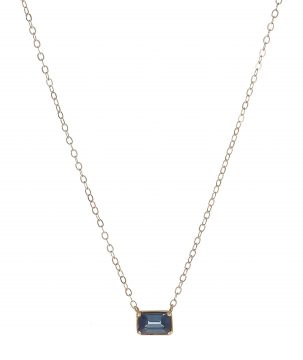 Leone Blue Sapphire Necklace