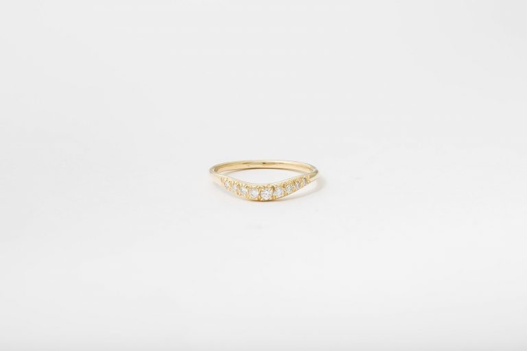 Pave Curve I Ring