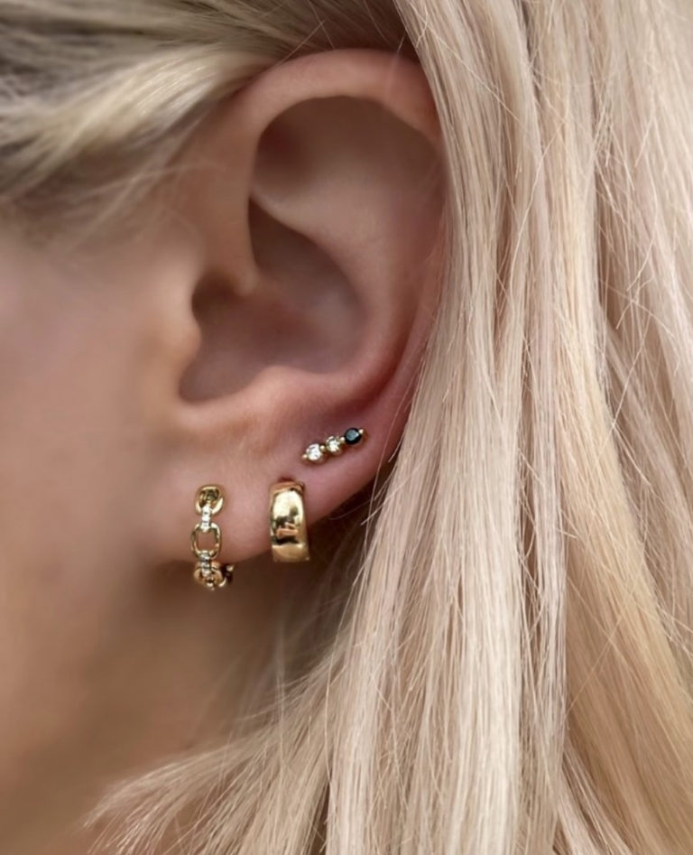 Gold Earrings at Moondance Jewelry Gallery
