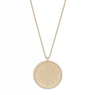 Ariel Gordon Jewelry Imperial Disc Necklace