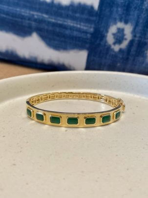 7 Emerald Bangle at Moondance Jewelry Gallery