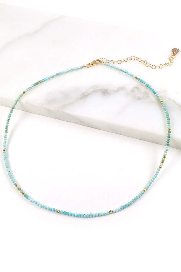 Mickey Lynn Turquoise Ombre Necklace