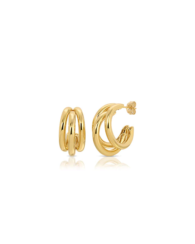 Lil Bia Hoops from Jurate