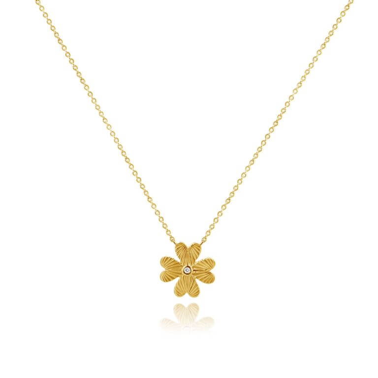 Four Leaf Clover Necklace from the Moondance Collection